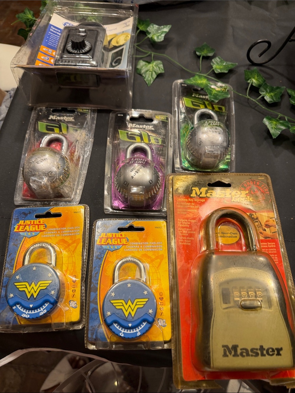 Masters Brass Combination Lock with Gold Finish